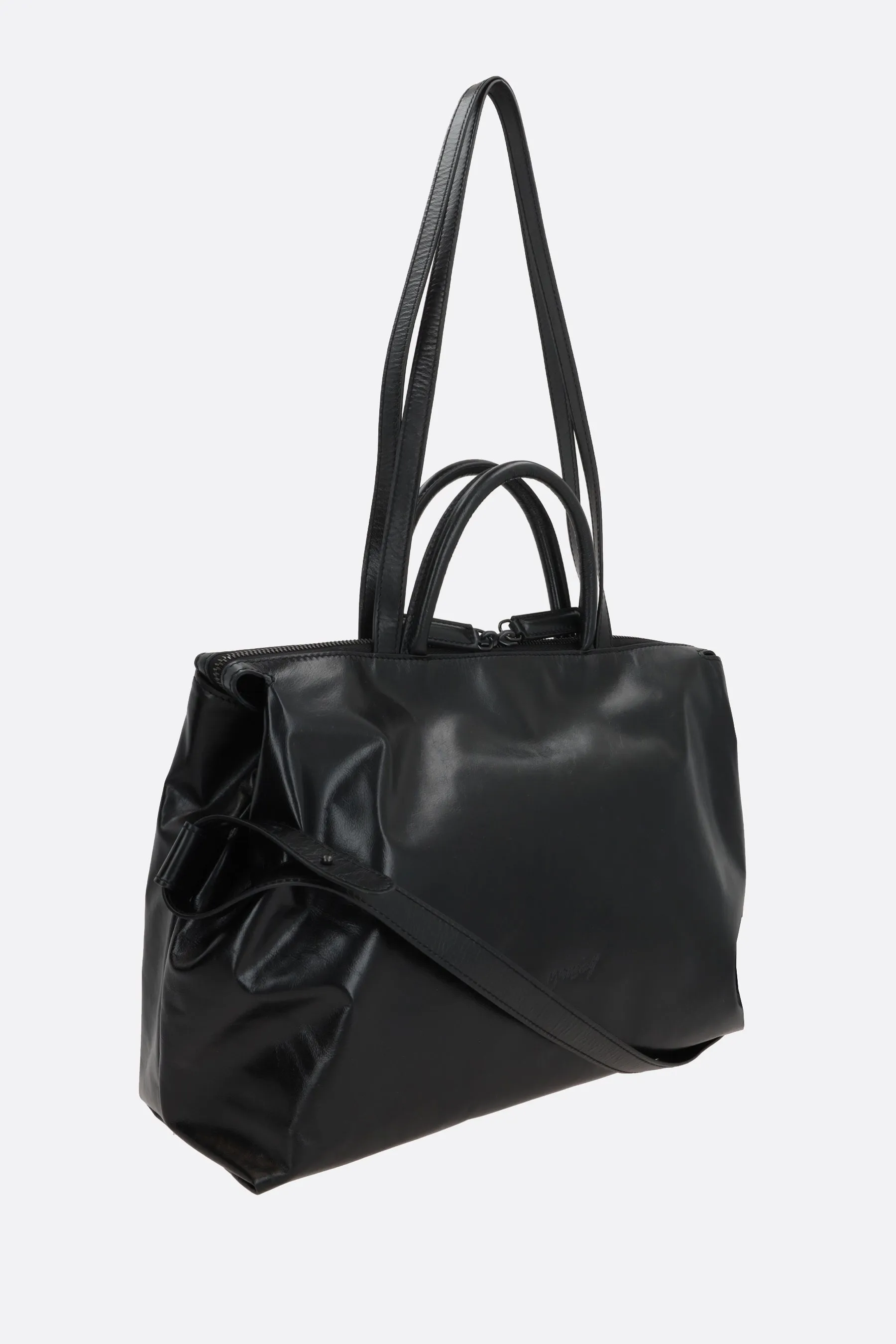 4 Dritta smooth leather handbag