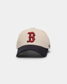 47 Brand Boston Red Sox 'Off White/Team Logo' MVP DT Snapback Natural