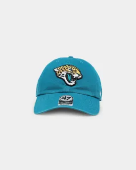 47 Brand Kids' Jacksonville Jaguars 47 Clean Up Strapback Dark Teal