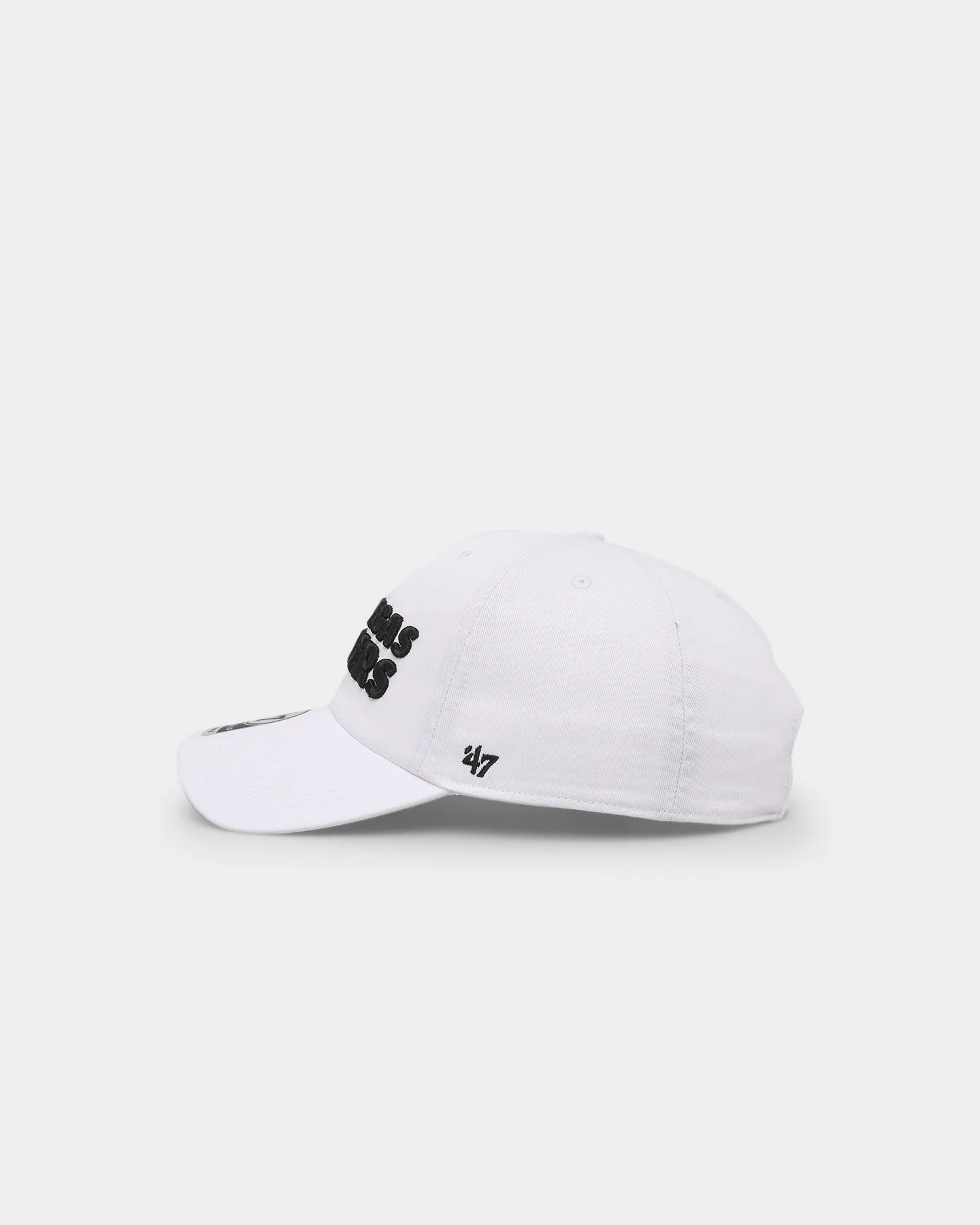 47 Brand Las Vegas Raiders 47 Clean Up Strapback White