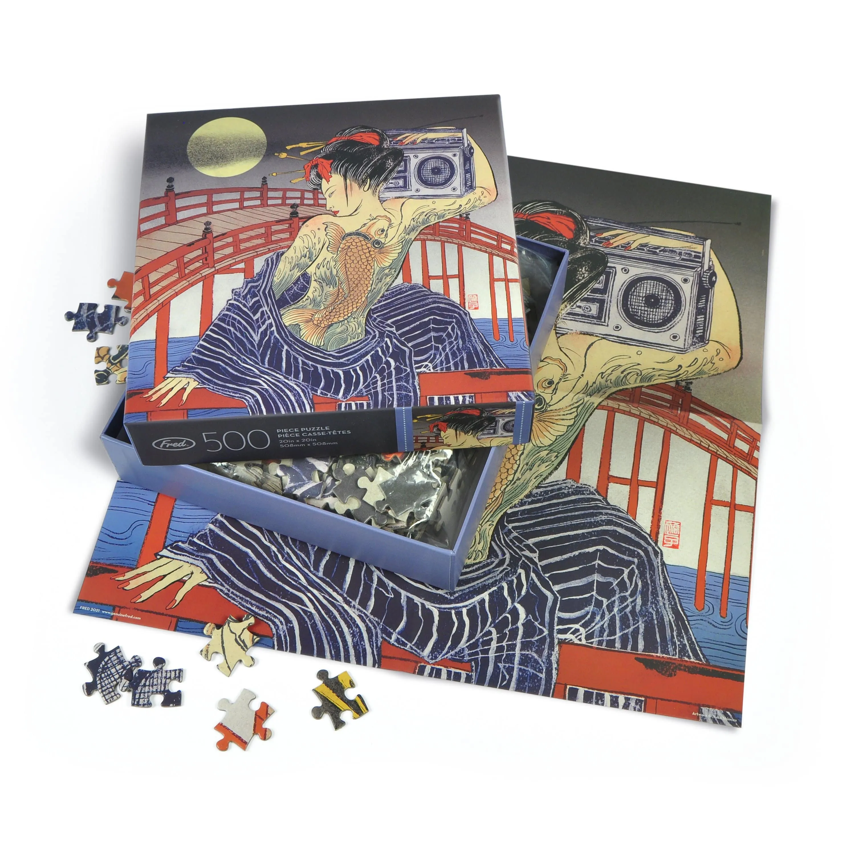 500 PIECE PUZZLE: TAIKO-BASHI