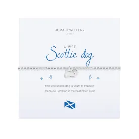 A Wee 'Scottie Dog' Bracelet | Silver Plated