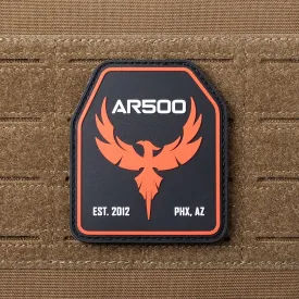 AR500 Armor PVC Velcro Patch