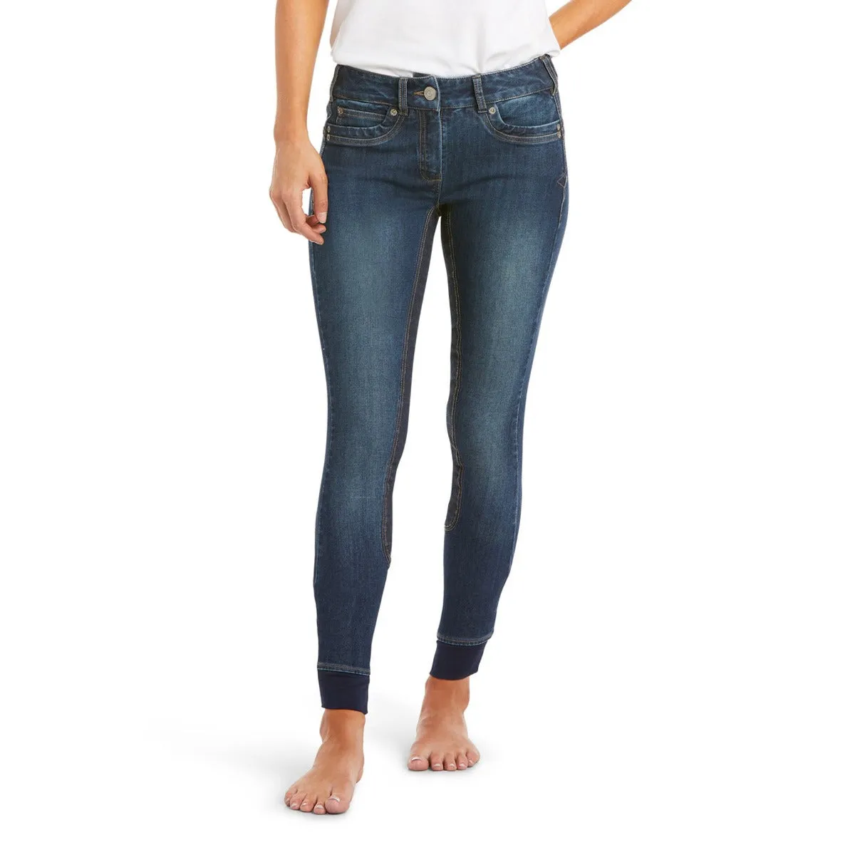 Ariat Women's Halo Denim Full Seat Breech