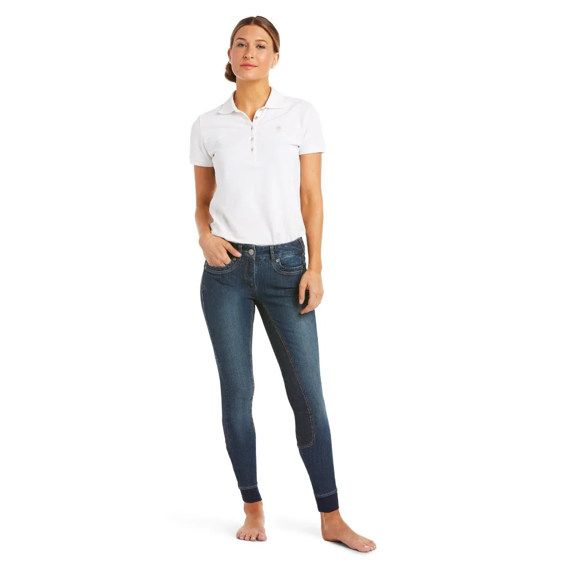 Ariat Women's Halo Denim Full Seat Breech