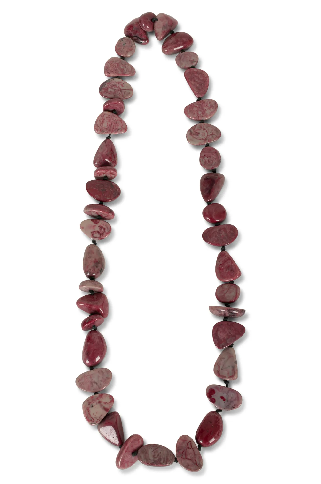 Beaded Necklace | PLUM | 0101ZZ