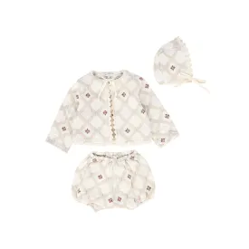 BEBE ORGANIC NATURAL PATCHWORK SET