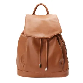 Blazer Handbag in Tan Smooth