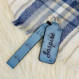 Blue Bicycle Lipbalm Holder & Keychain