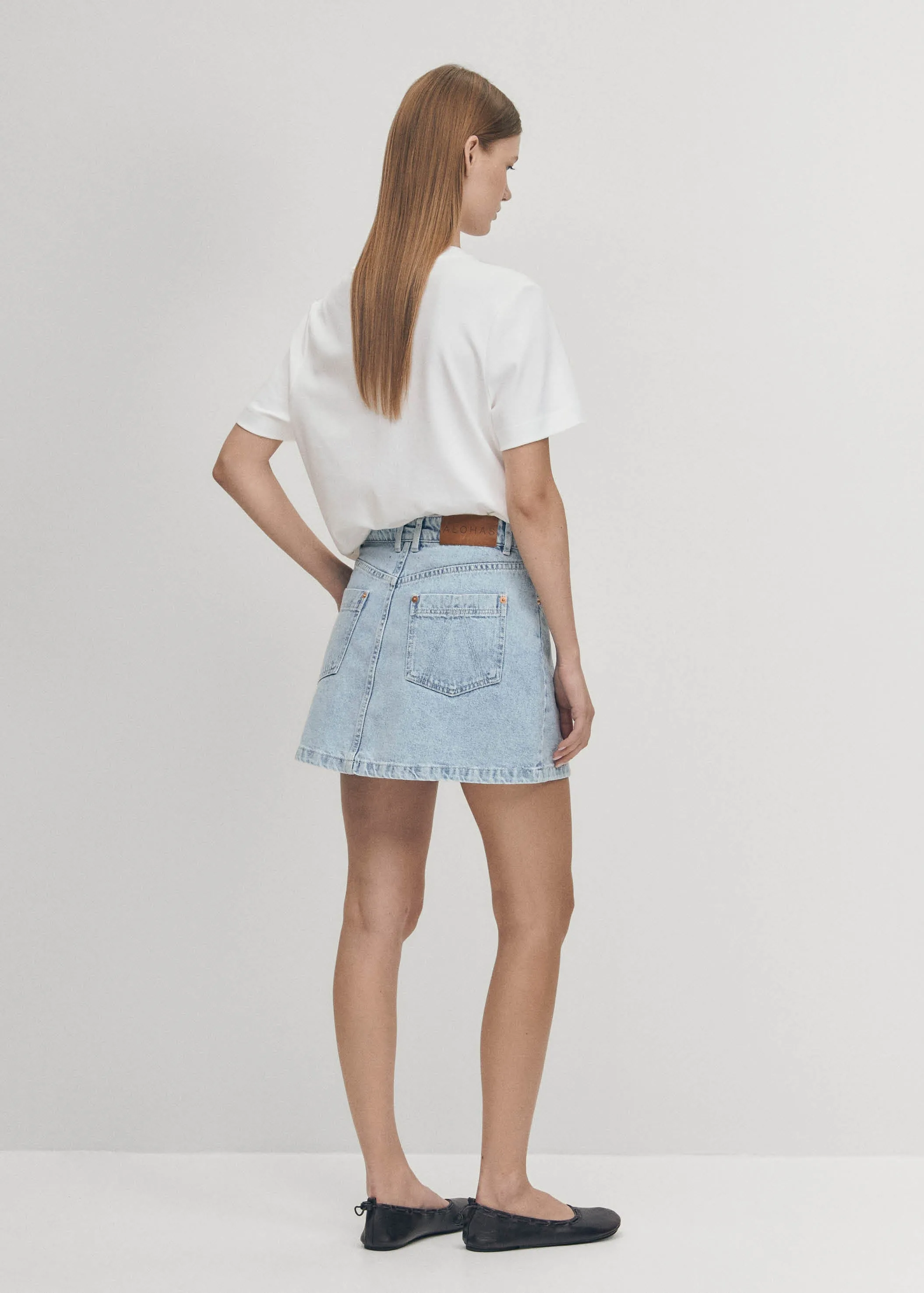 Boston Blue Denim Skirt