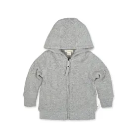 Burt's Bees Baby- Quilted Zip-Gray