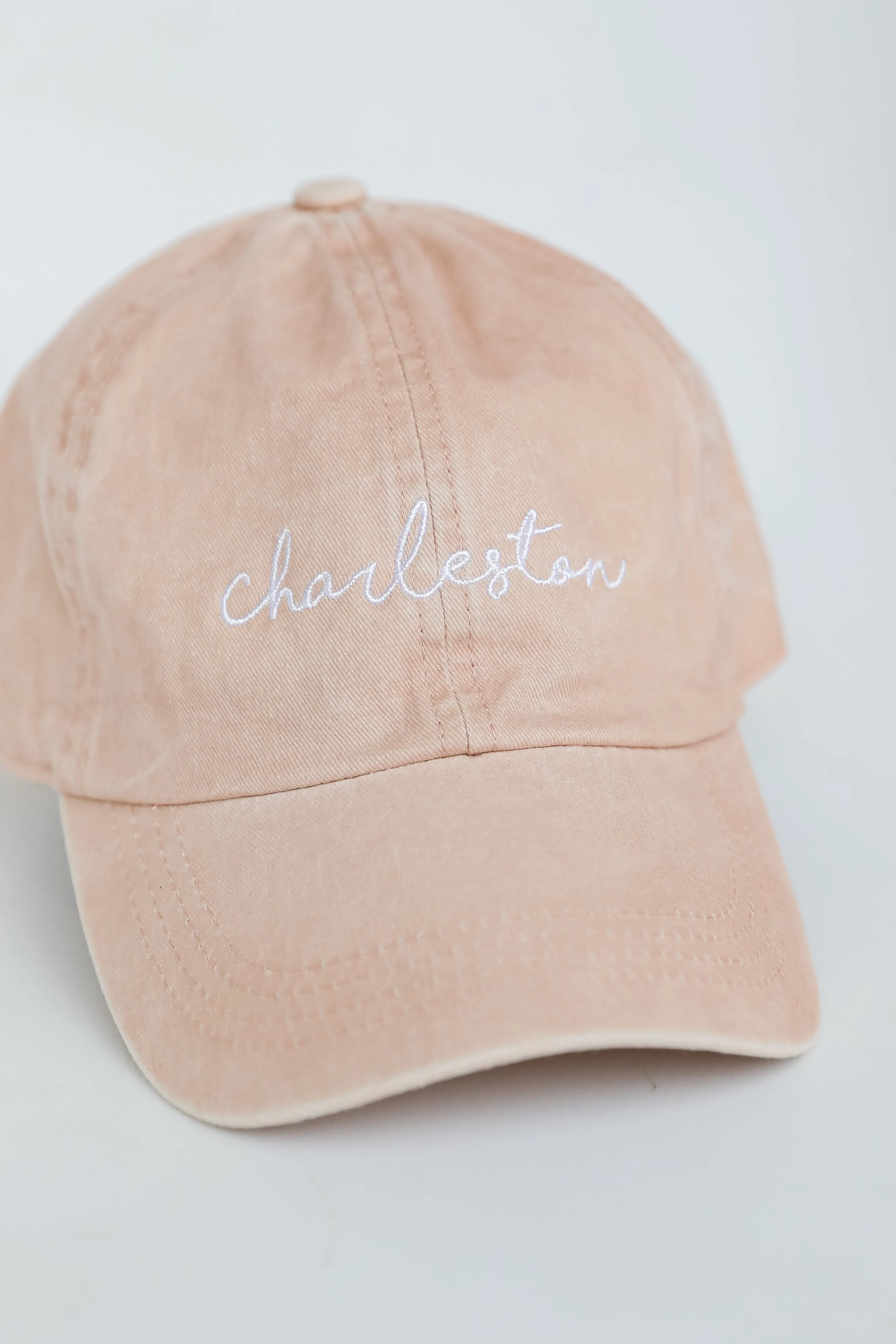 Charleston Script Embroidered Hat