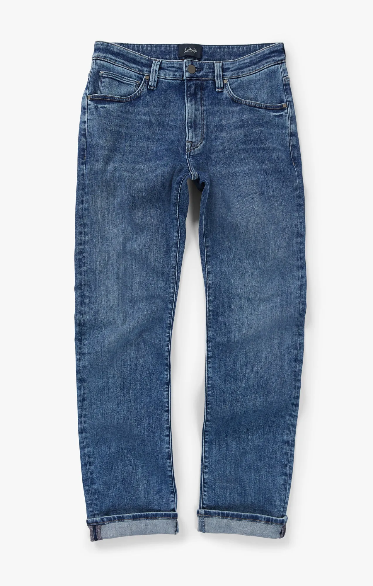 Cool Tapered Leg Jeans In Dark Organic