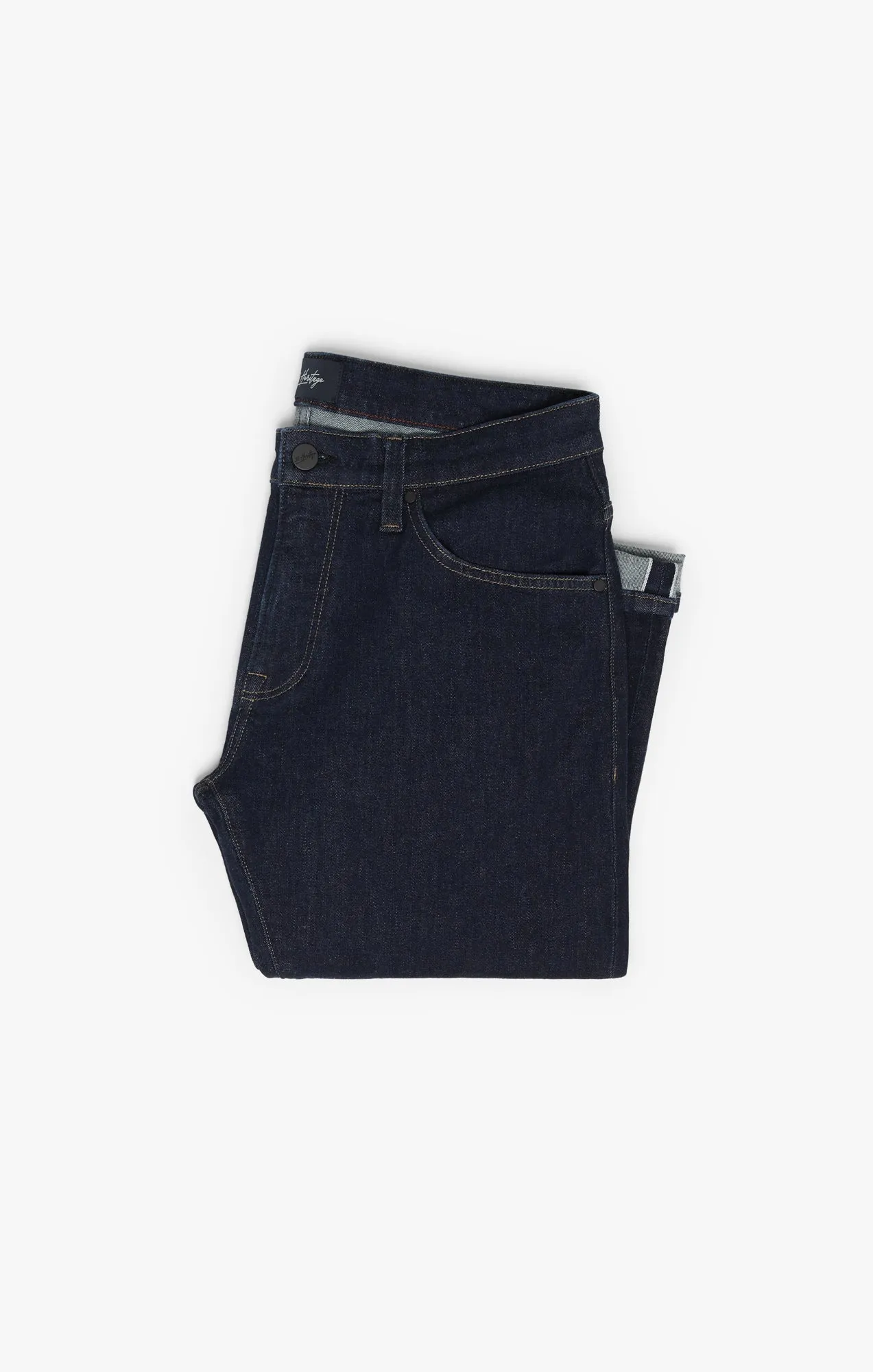 Cool Tapered Leg Jeans In Raw Selvedge