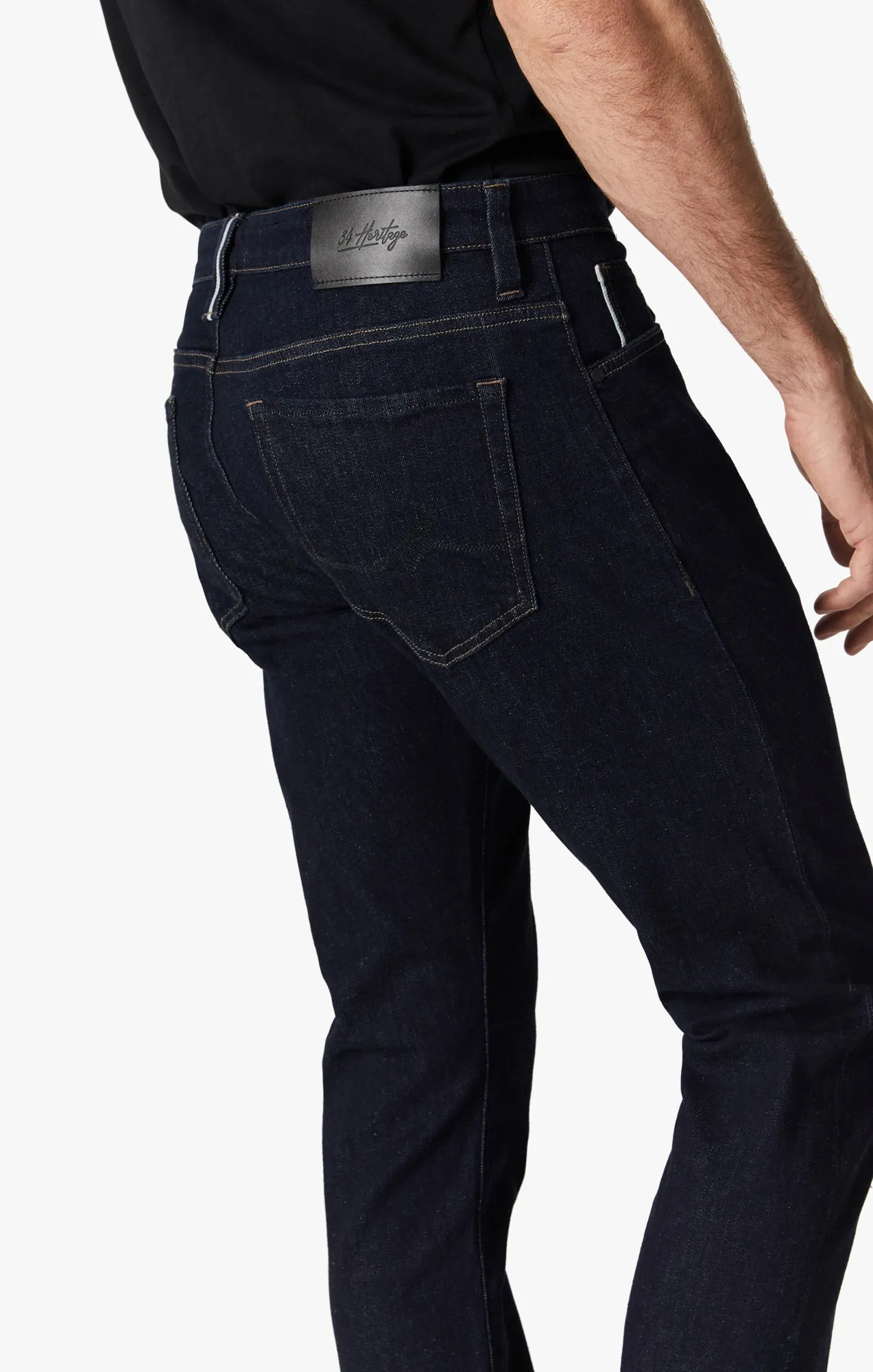 Cool Tapered Leg Jeans In Raw Selvedge