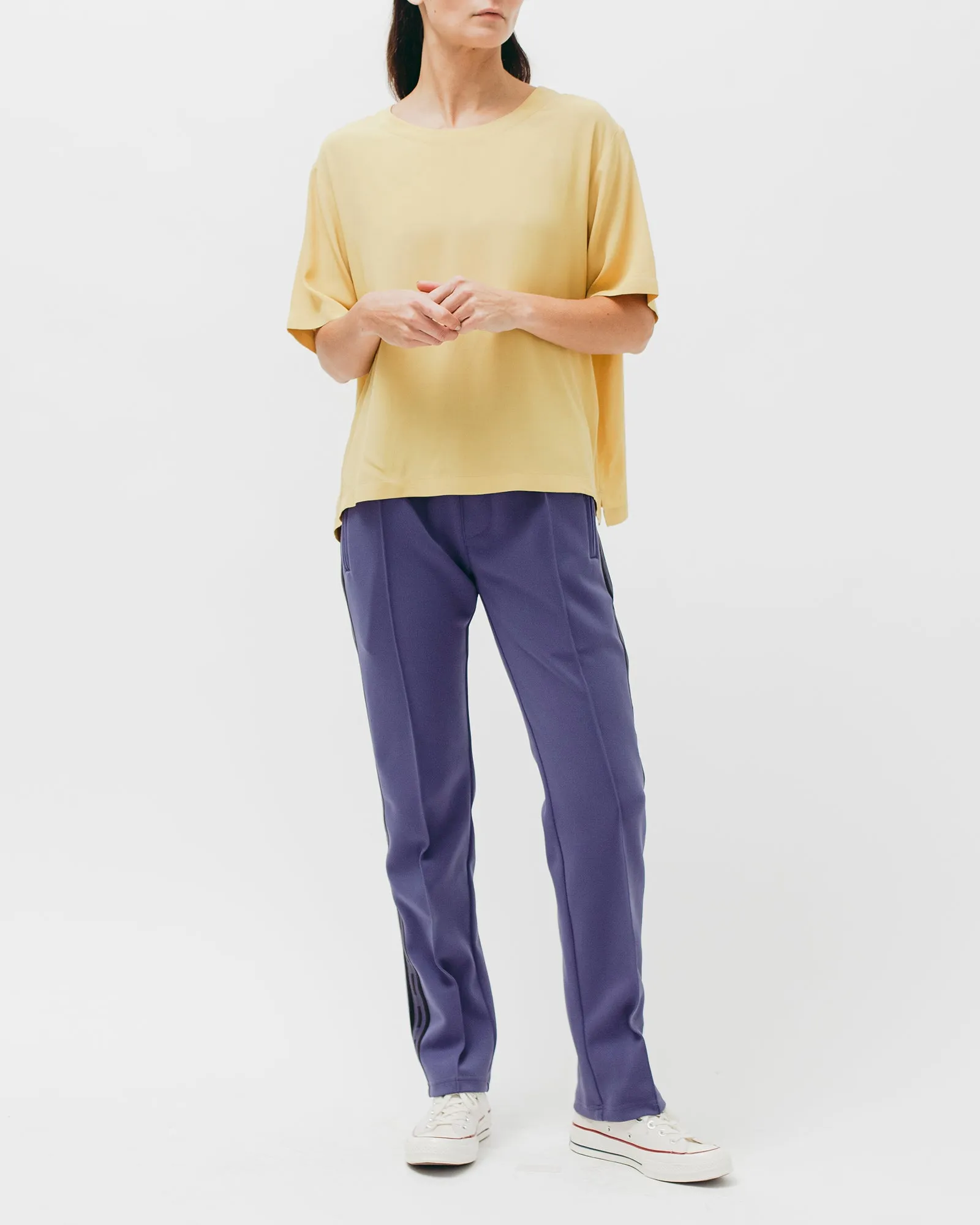 Crepe Rayon S/S Shirt - Lemon