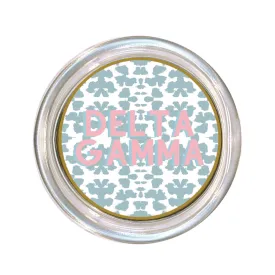 Delta Gamma Large Glass Coaster