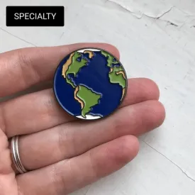 Earth Enamel Pin