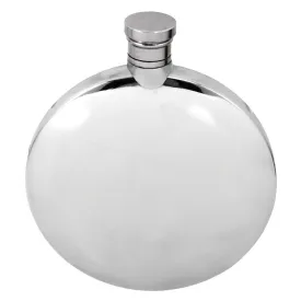 Ellipse Pewter Hip Flask