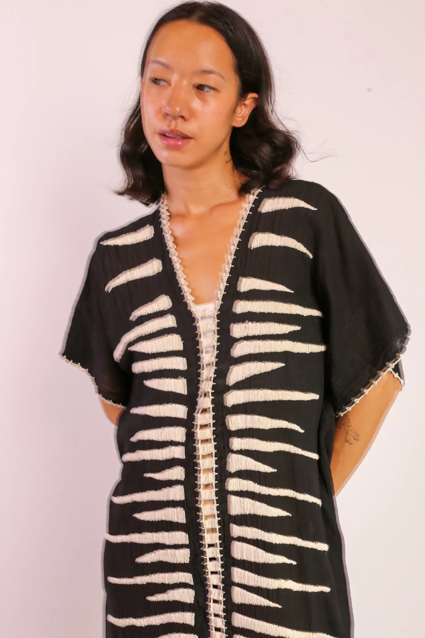 EMBROIDERED KAFTAN LILLY