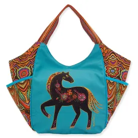 FIESTA MARE SCOOP HORSES TOTE