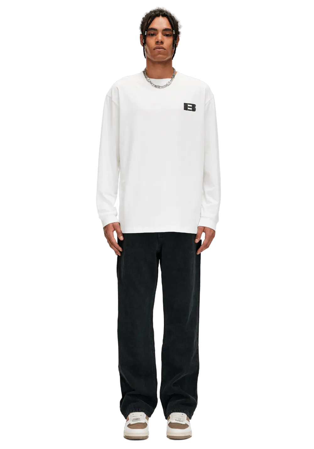 Foam Velvet Printed Sweatshirt