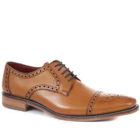 Foley Calf Leather Derby Brogue - FOLEY / 27254229