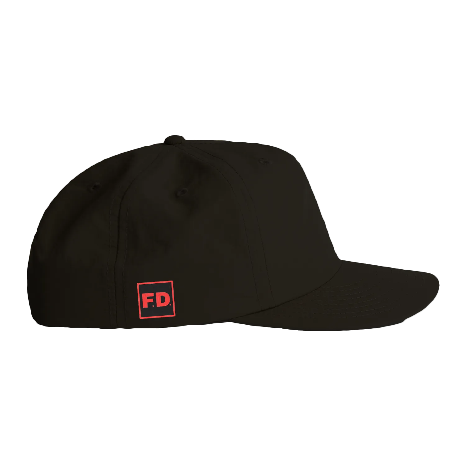 Fraud Department Nylon Surf Hat - Black