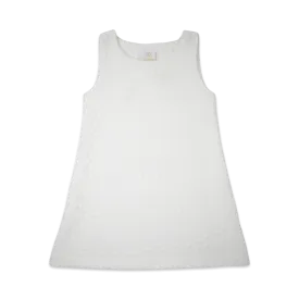 Julie Jumper | White Quilted (7, 8)