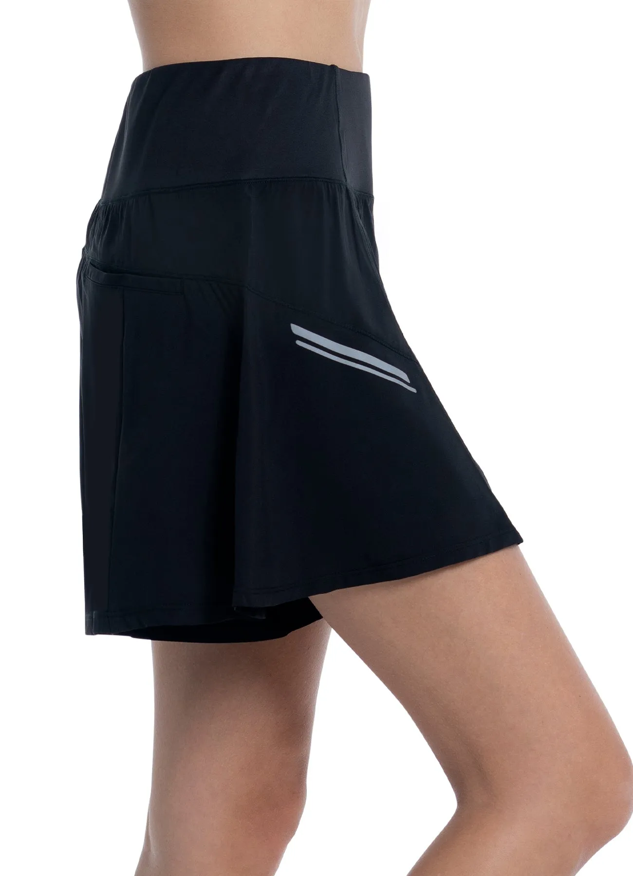 Laser Flounce Short