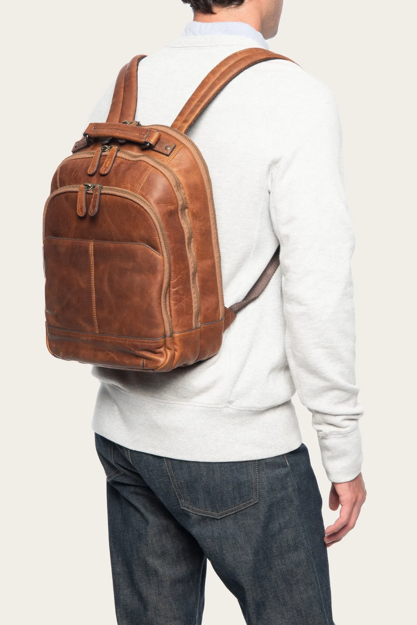 Logan Multi Zip Backpack