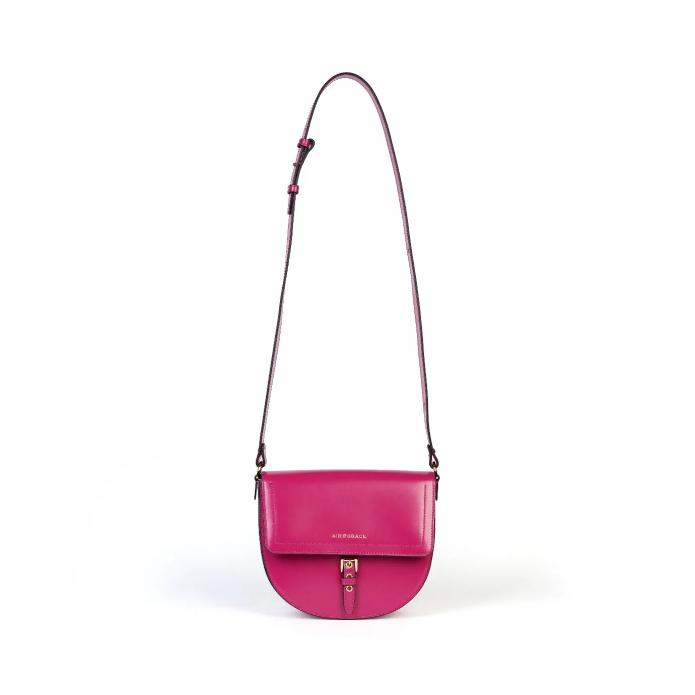 Luna: Raspberry Multi Way Handbag