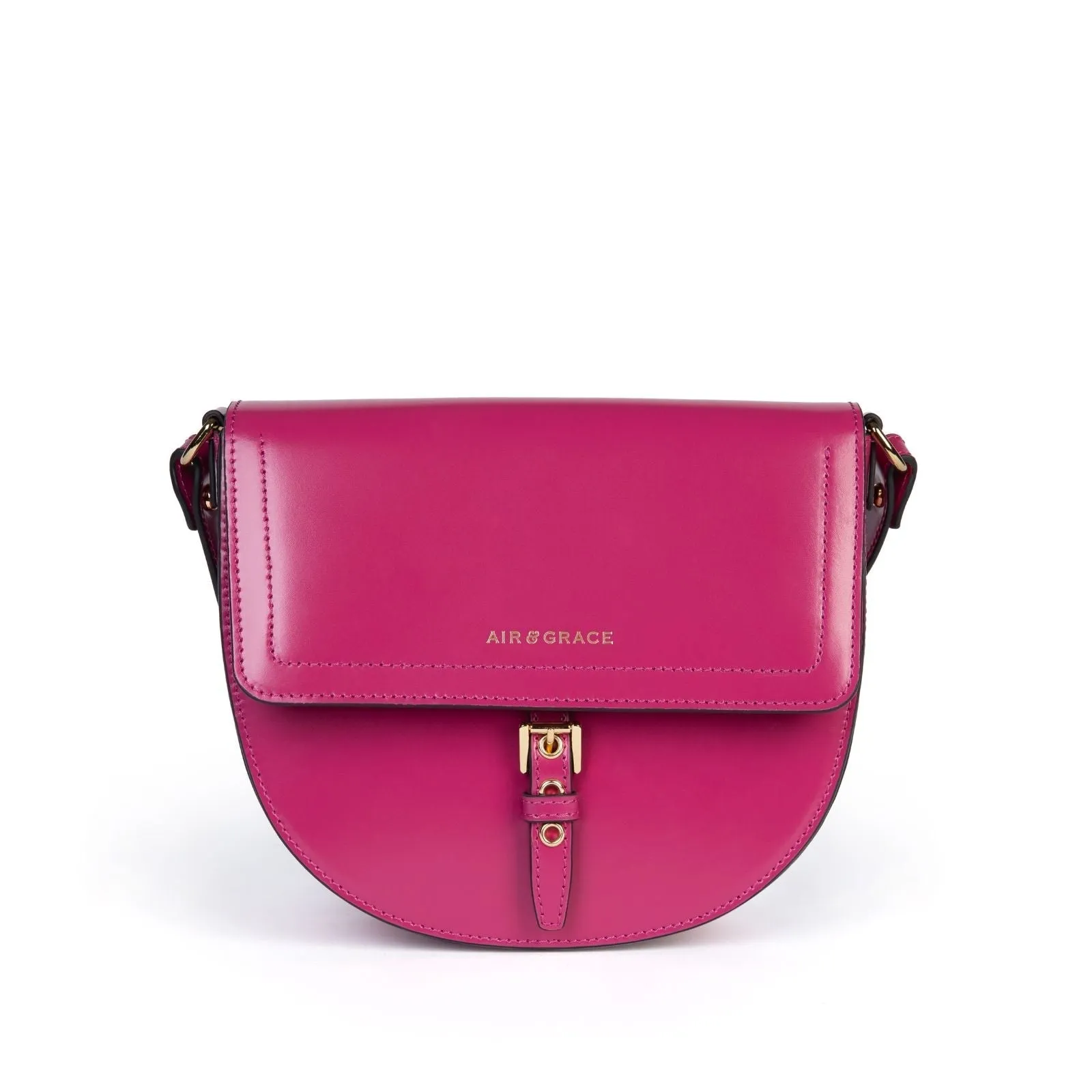 Luna: Raspberry Multi Way Handbag