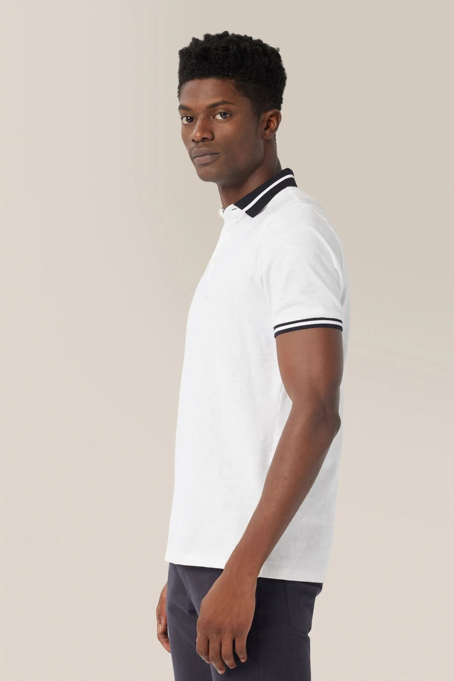 Match Point Polo | Soft Slub Jersey