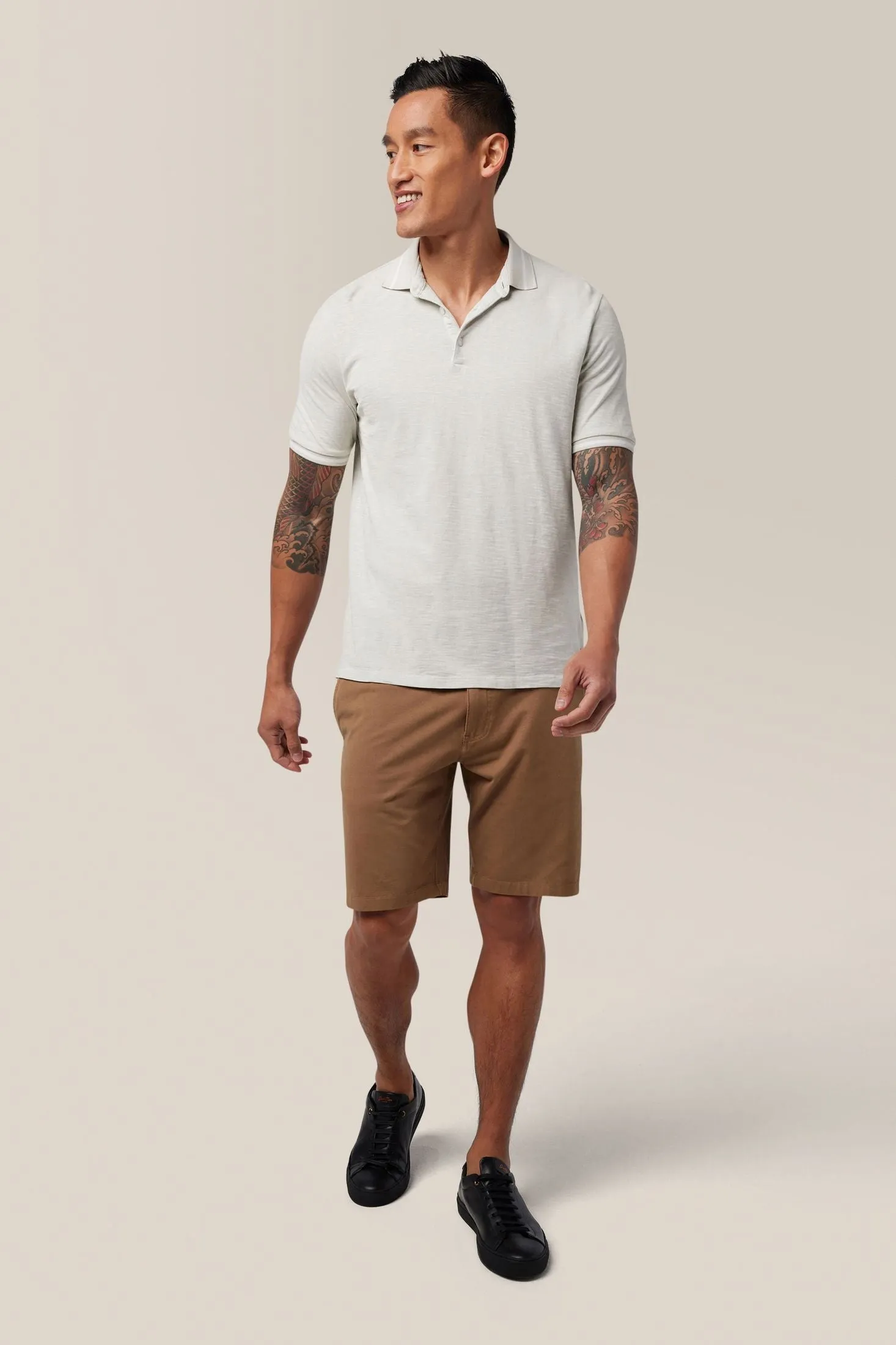 Match Point Polo | Soft Slub Jersey