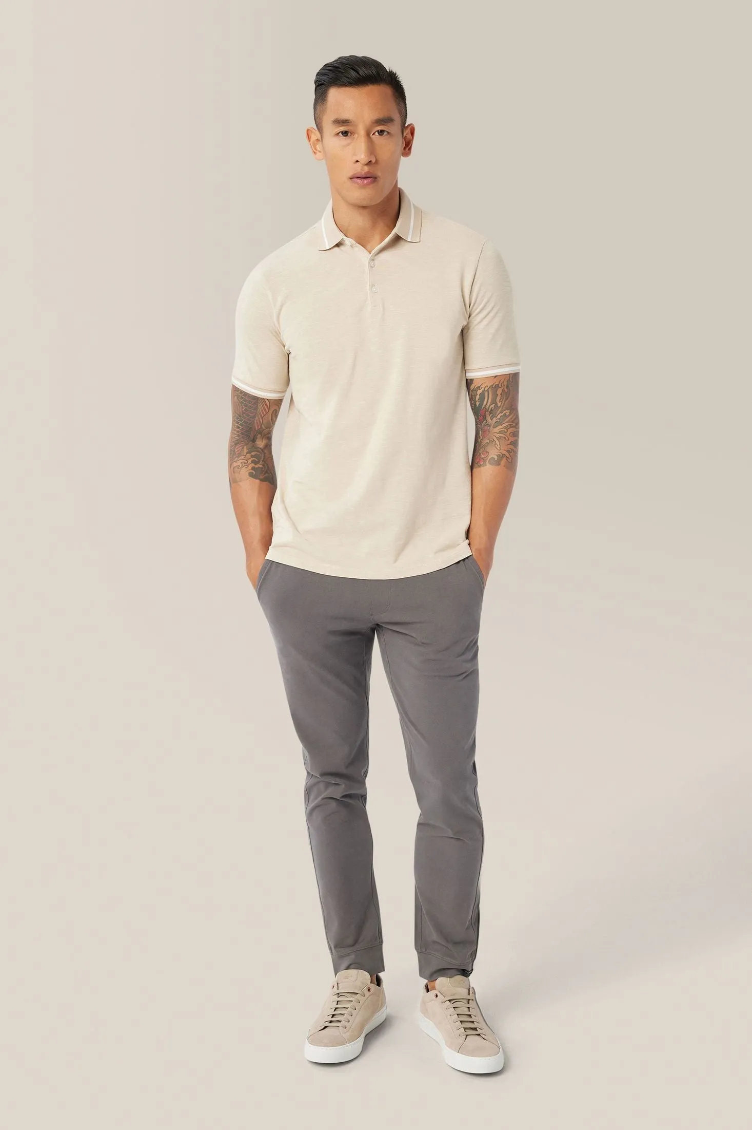 Match Point Polo | Soft Slub Jersey