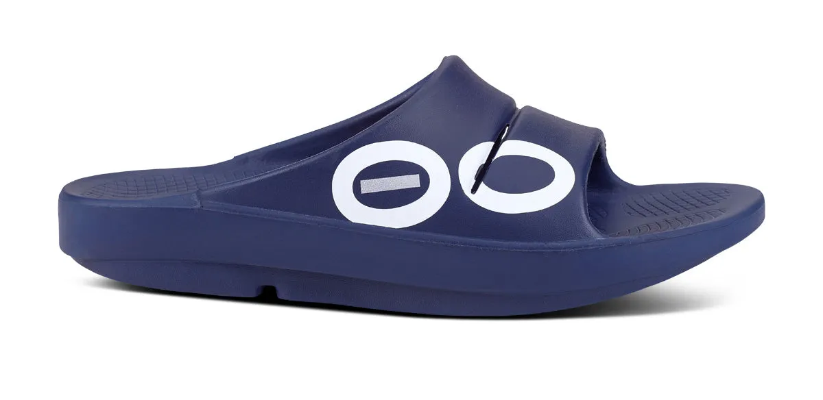 Men's OOahh Sport Slide Sandal - Navy White (SALE)