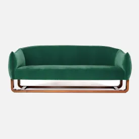 Milo Emerald Green Velvet Sofa