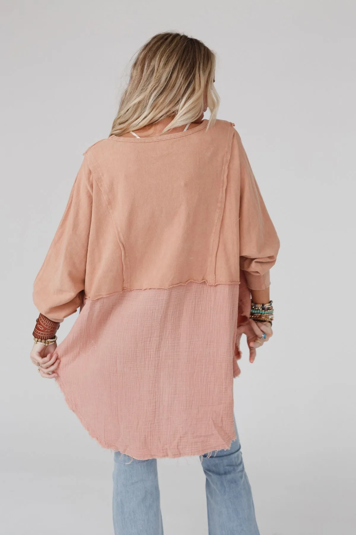 Nothing Better Contrast Top - Camel