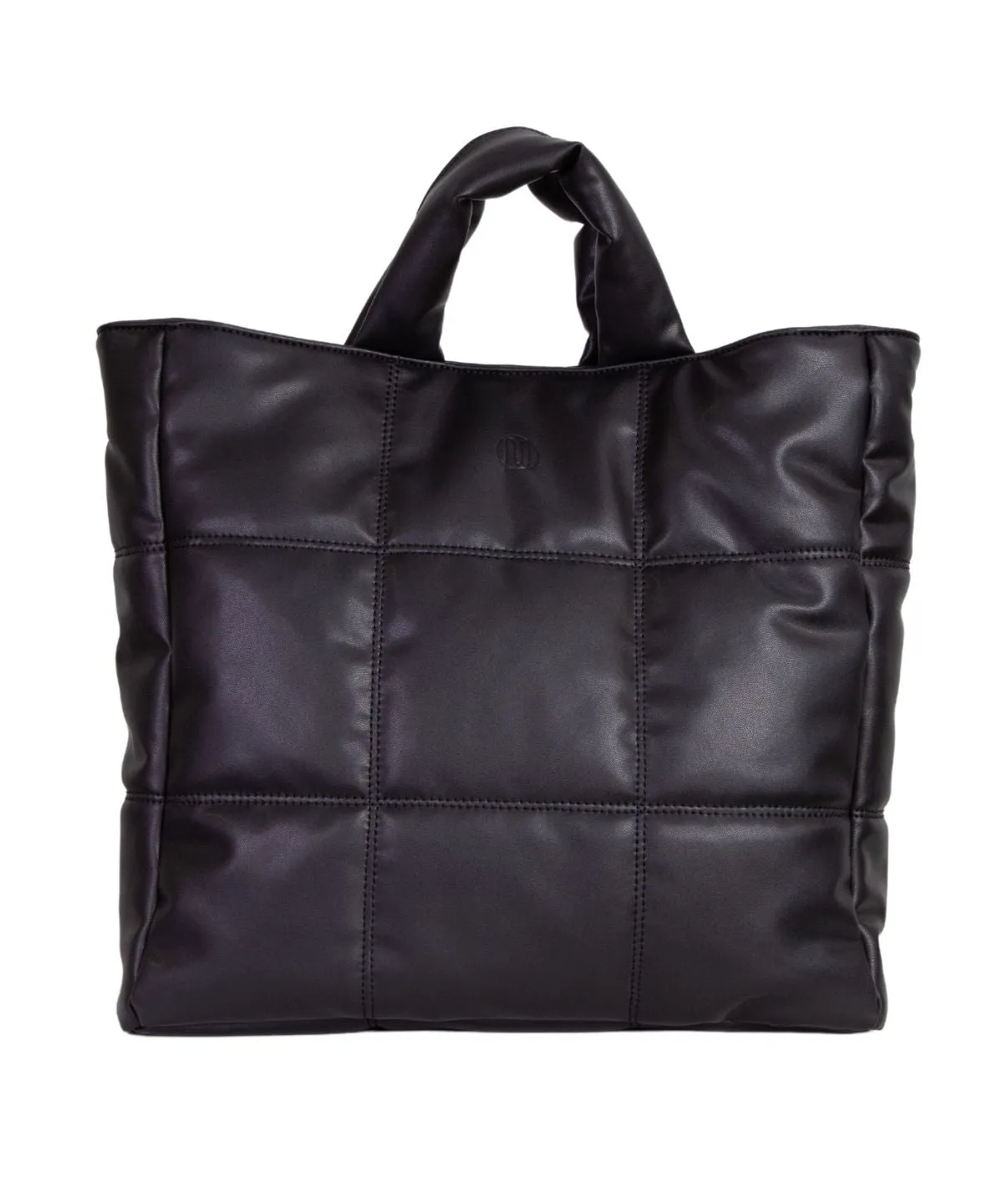 nuuwaï - Vegan Quilted Handbag - LINN deep black