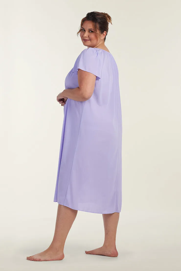 Nylon Tricot Long Nightgown