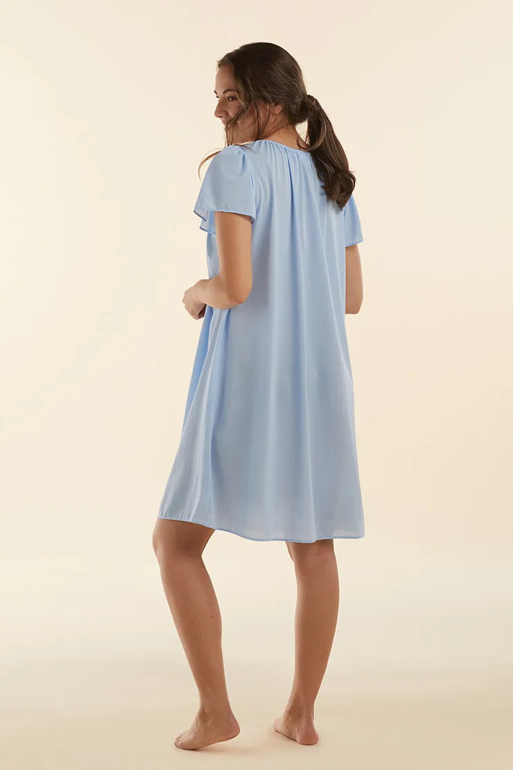 Nylon Tricot Short Nightgown