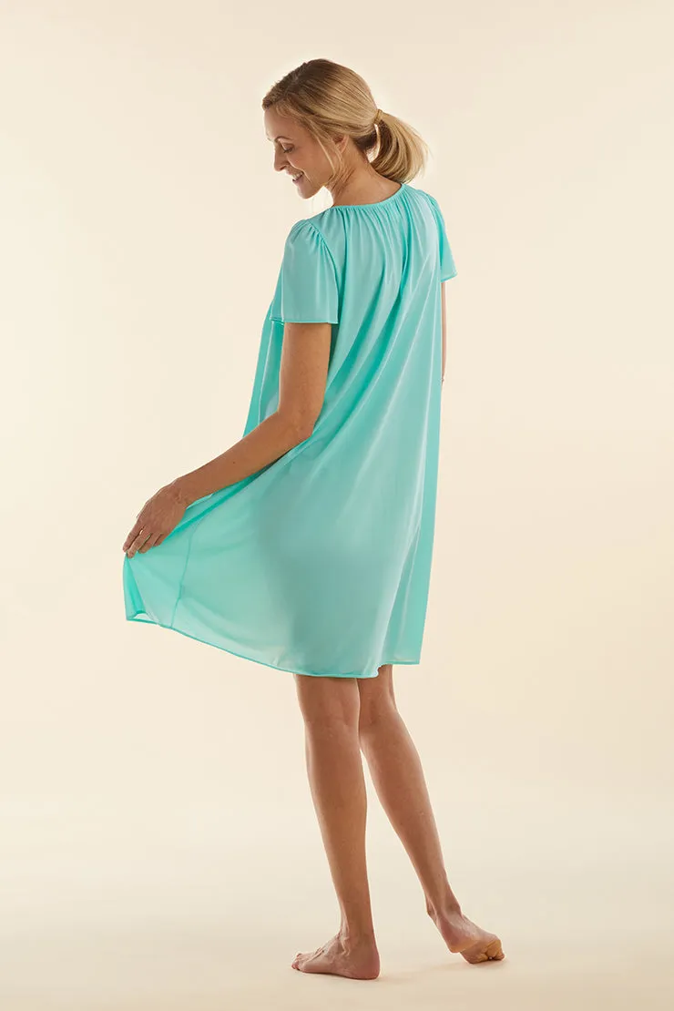 Nylon Tricot Short Nightgown