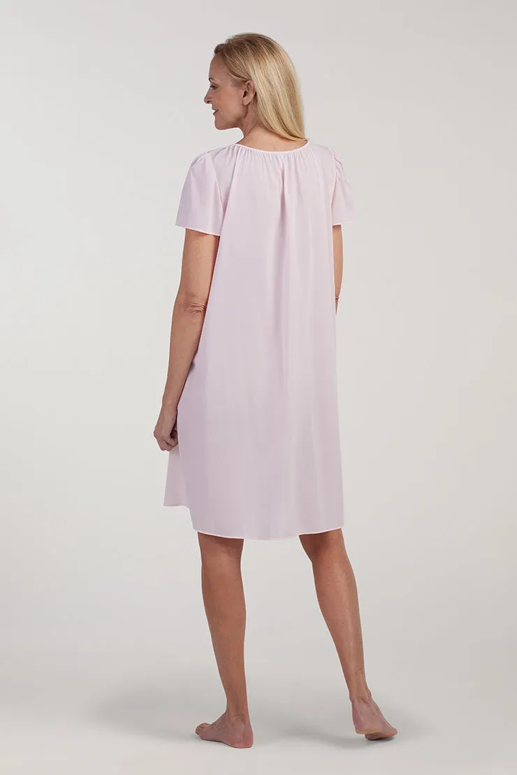 Nylon Tricot Short Nightgown