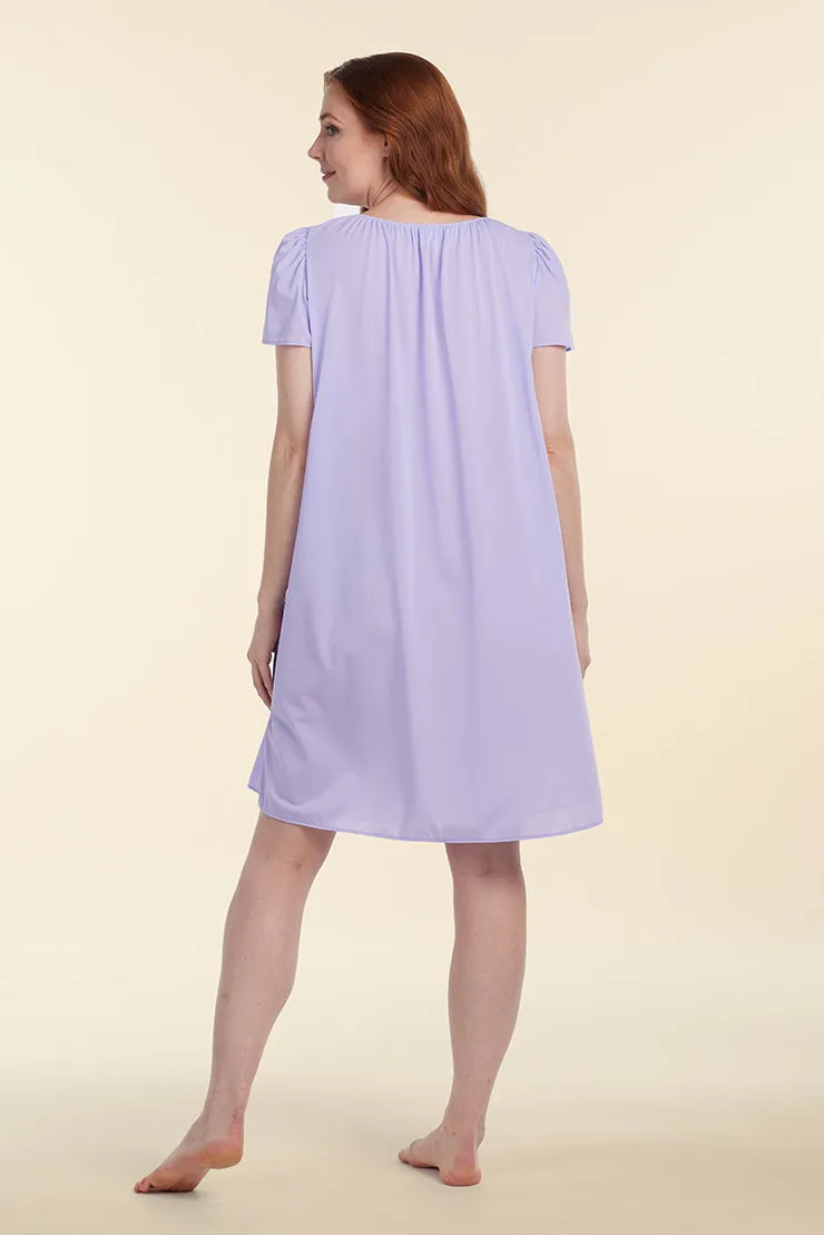 Nylon Tricot Short Nightgown