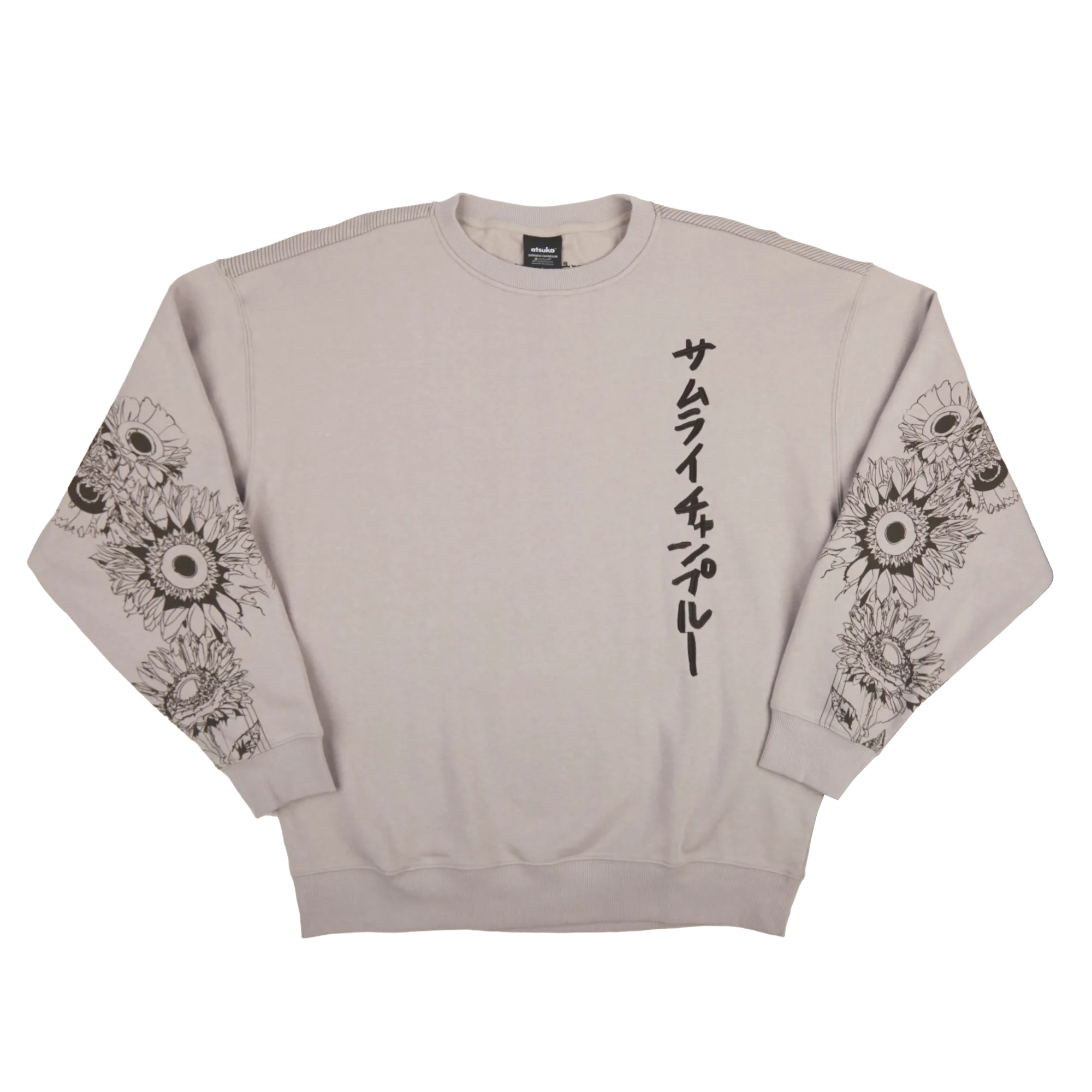 Outlaw Garden Grey Crew Sweatshirt