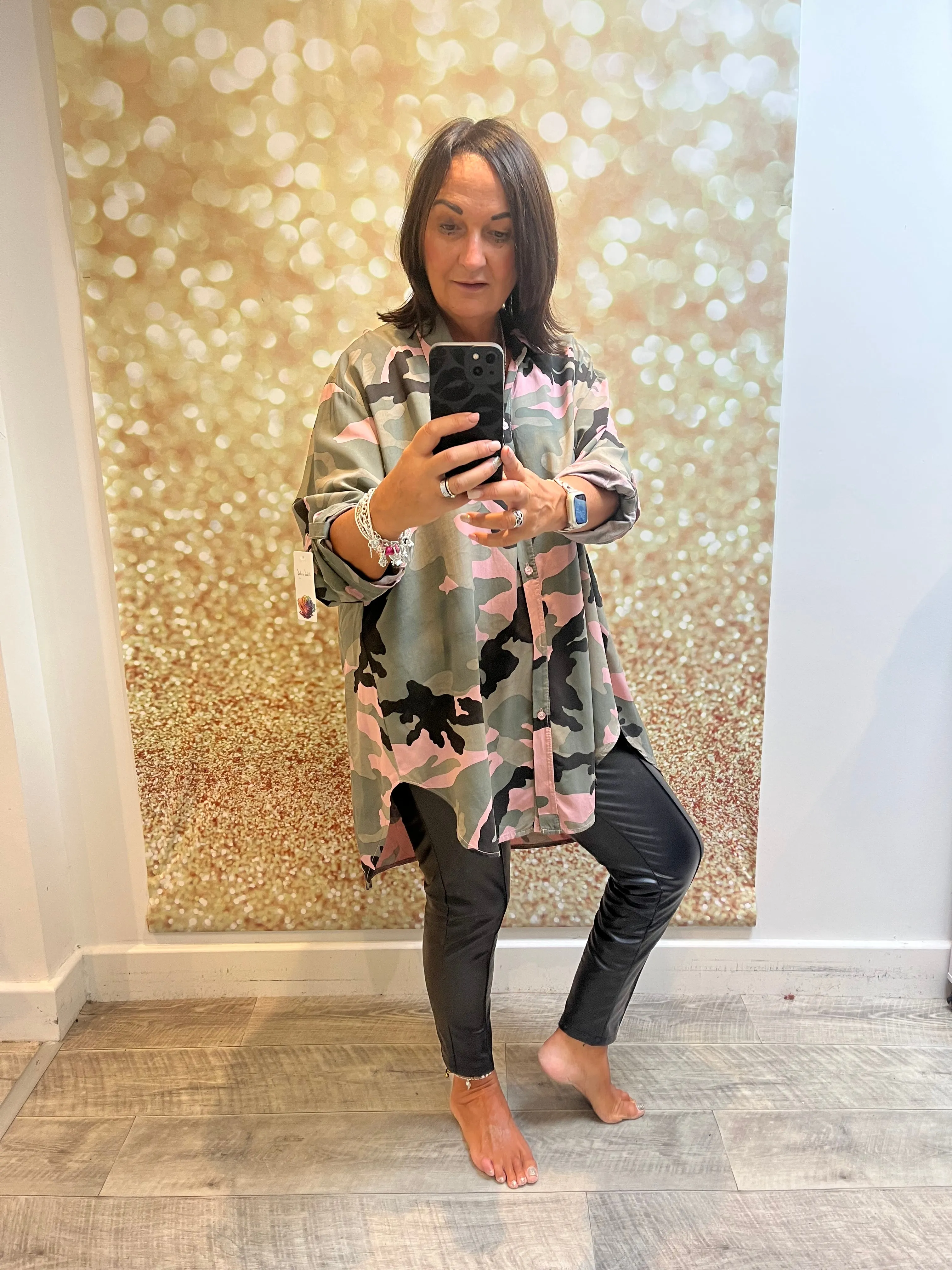 Oversized Camo Shirt