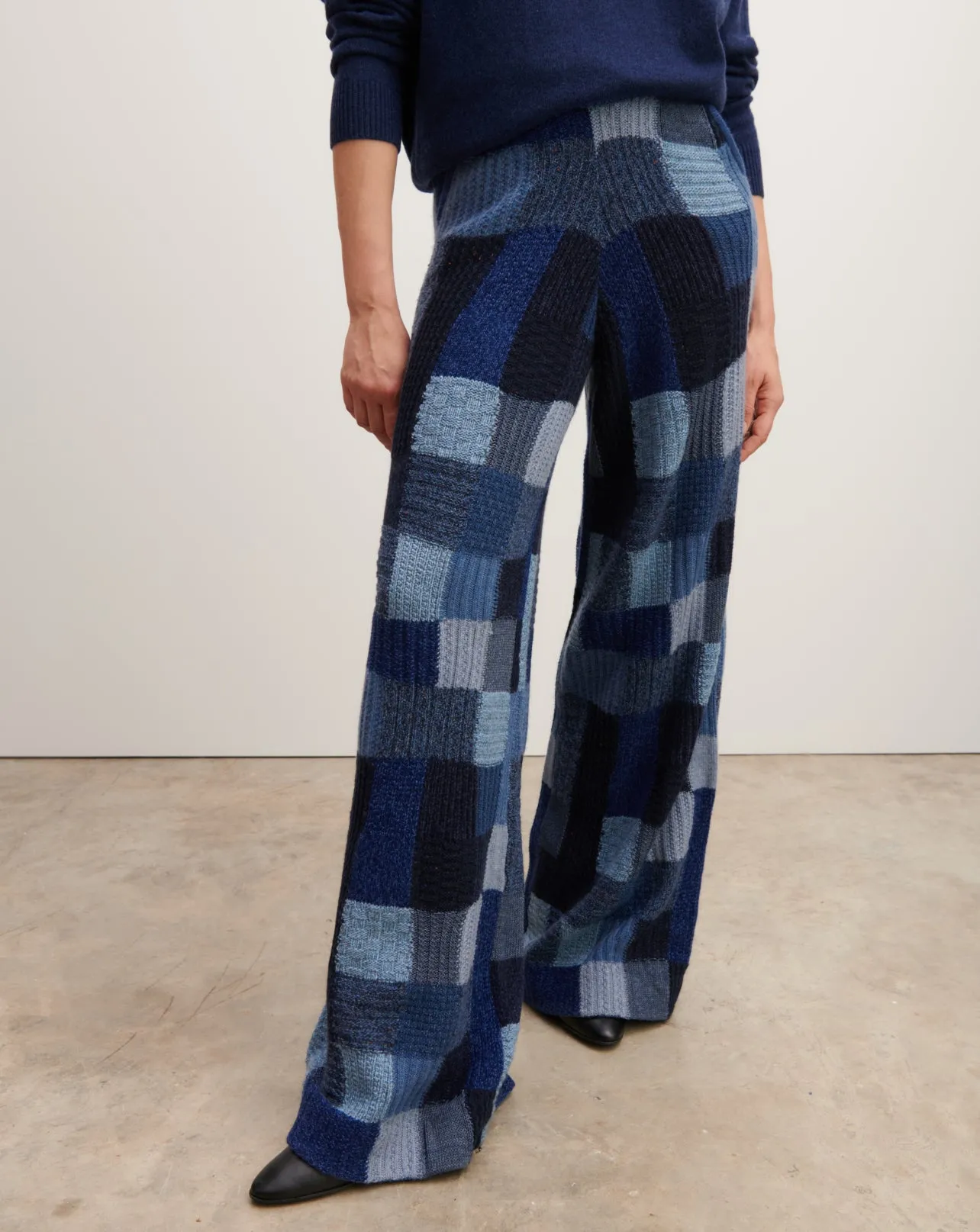 Pantalon patchwork