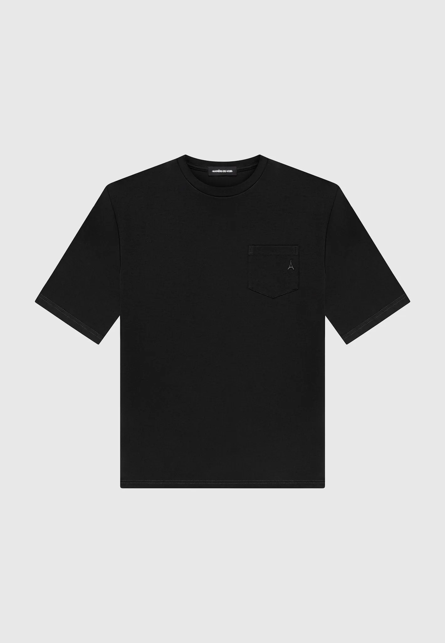 Relaxed Fit Éternel T-Shirt - Black