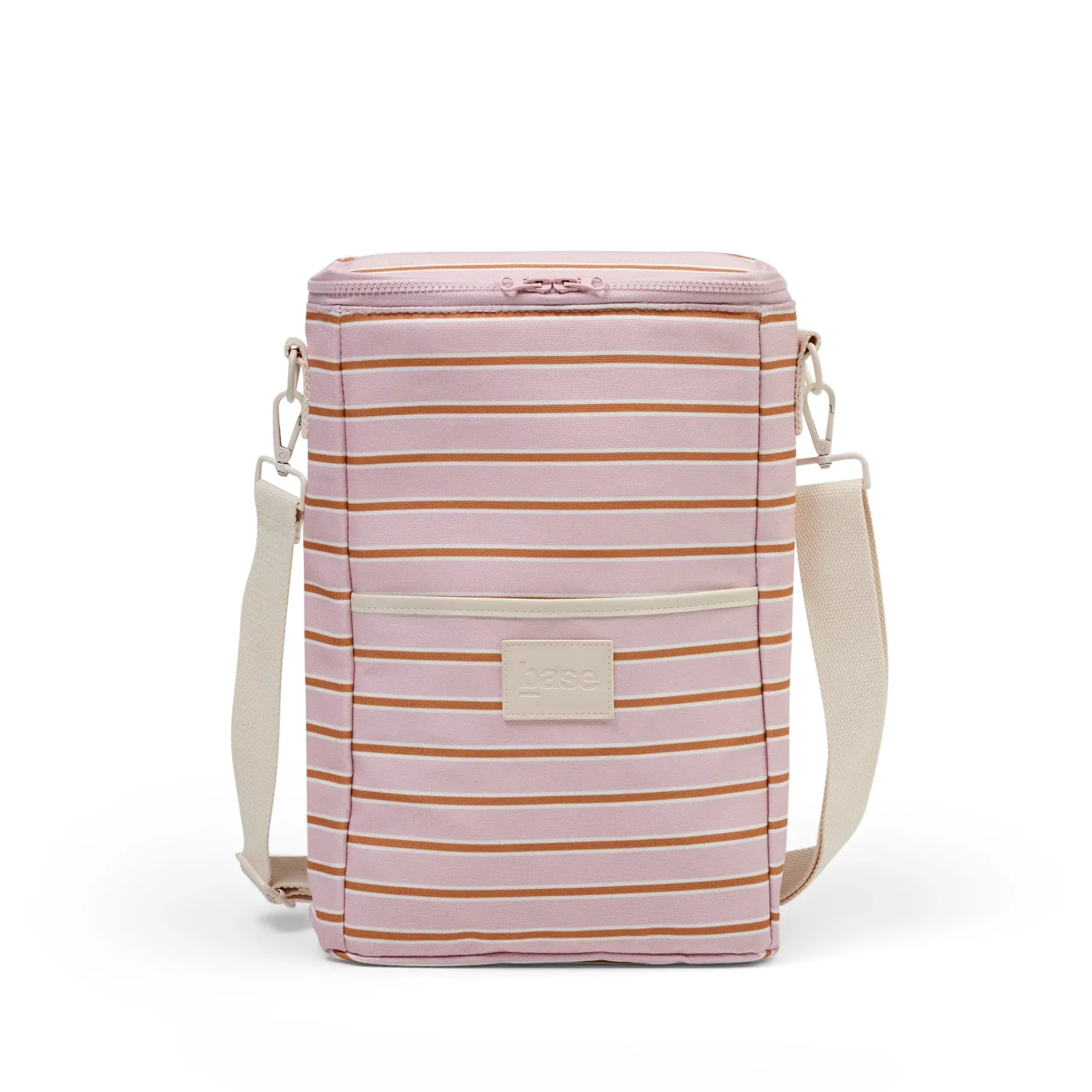 Soft Pink/Rust Stripe Bottle Base